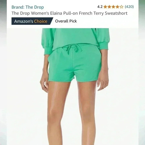 French terry shorts - Picture 1 of 4